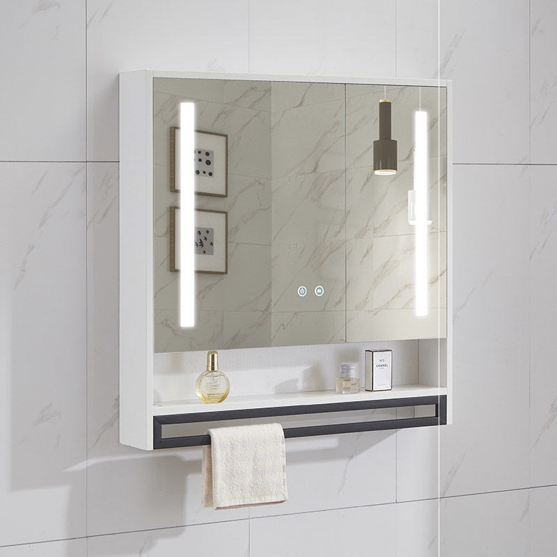 多功能实木除雾智能浴室镜柜组合卫生间洗漱台洗手洗脸洗面盆镜