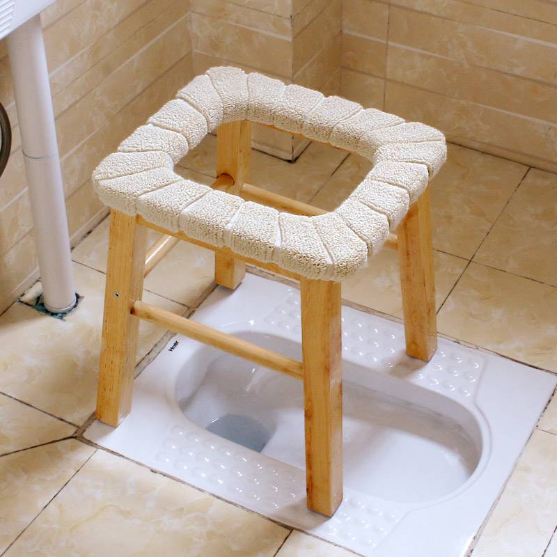 新款实木坐便器家用孕妇马桶老人成人可移动凳子可折叠上厕所坐便