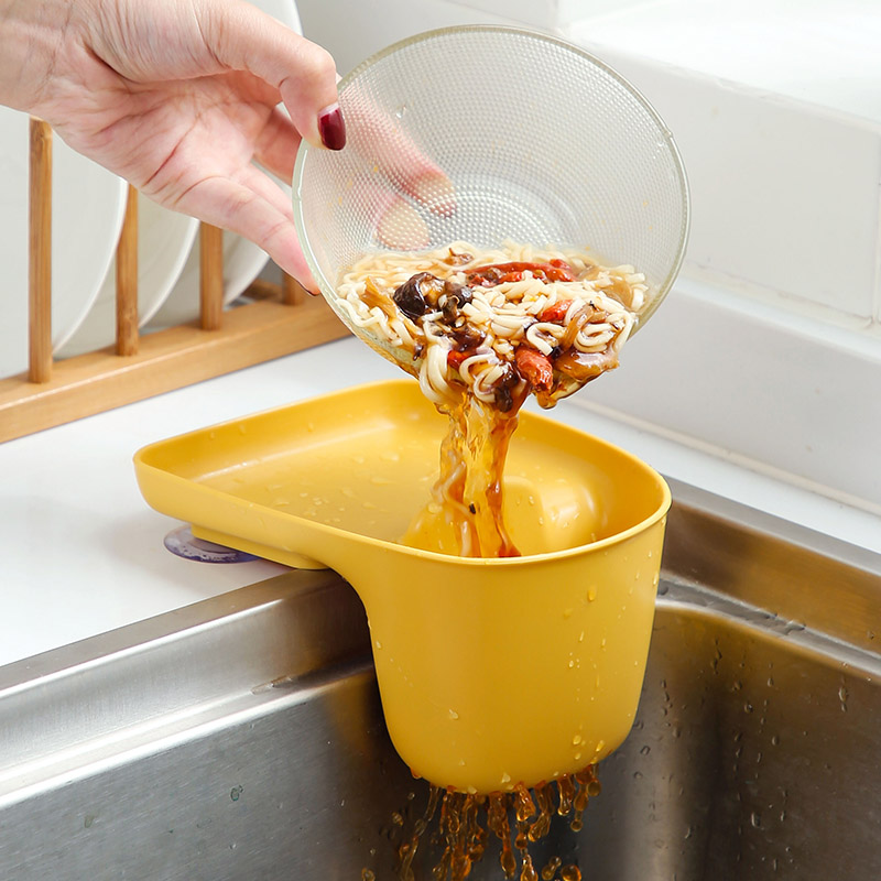 、滤网沥水水池厨余剩饭水槽洗碗挂架厨房垃圾篮池神器过滤剩菜余