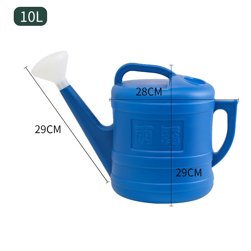 5-10L洒水壶浇花家用塑料加厚浇水壶厂房洒壶大容量花洒淋花壶桶
