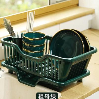 厨房台面碗沥水篮碟201021收具水槽置物架塑料餐家用放碗筷滤水纳