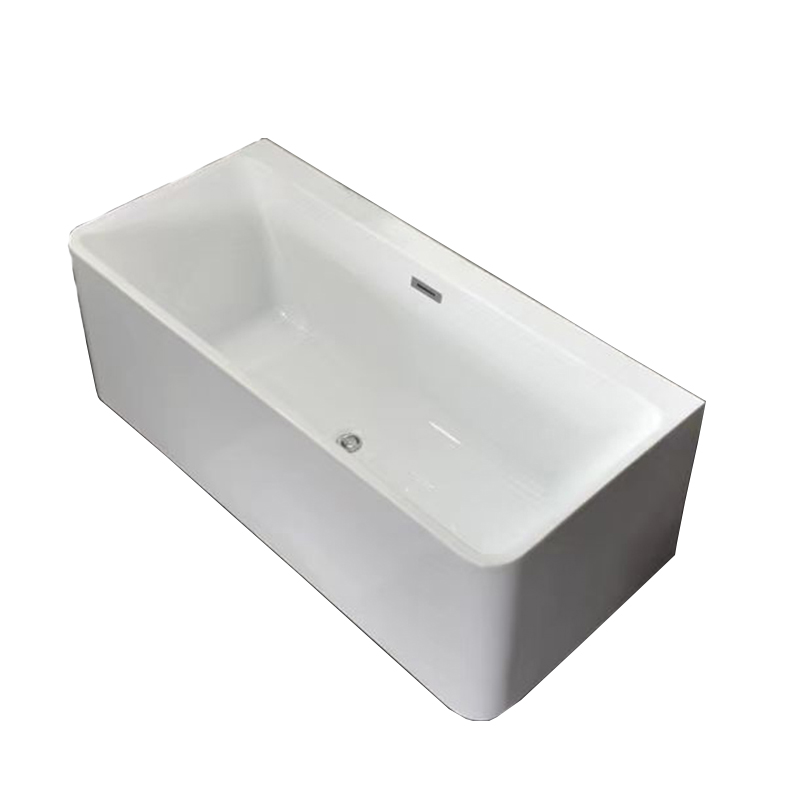 定制家用日式浴缸成人独立式无缝一体恒温亚克力小户型卫生间方形