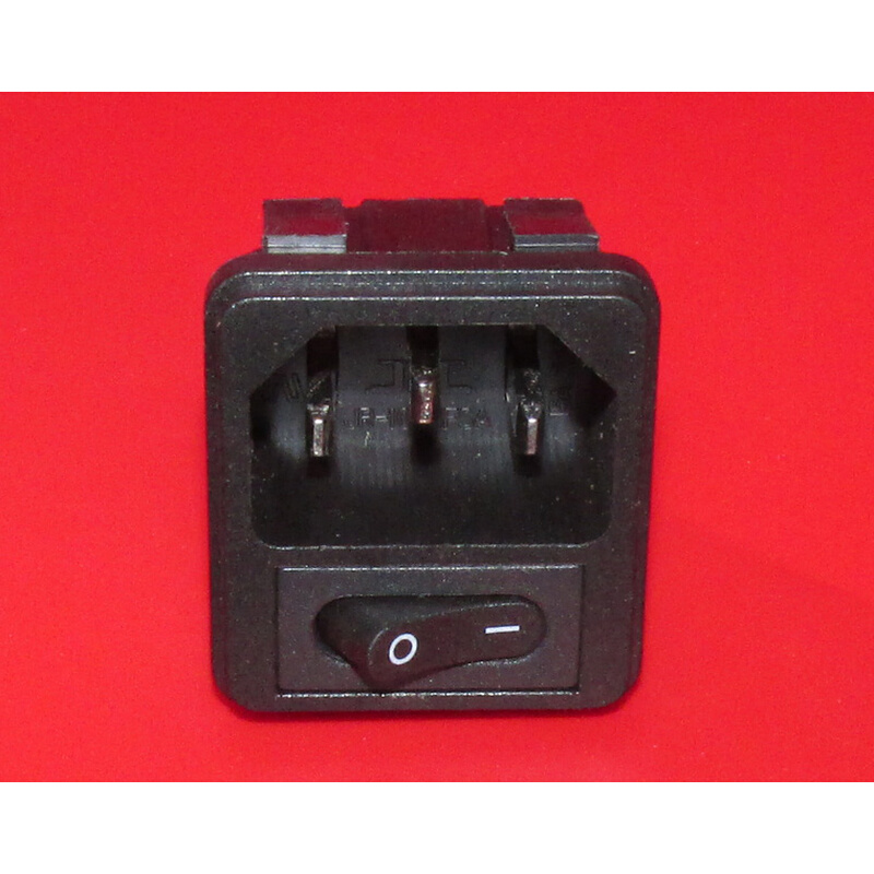 。美标10A 250V电源插座带开关连体型 自扣固定型电源插座