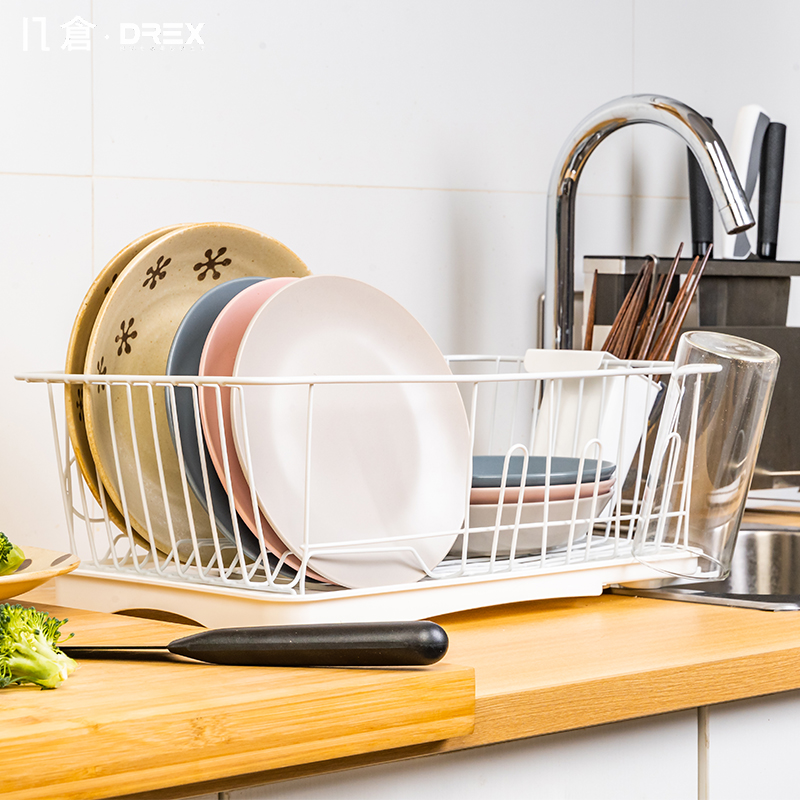 DREX几仓沥水篮水槽沥水架碗架厨房碗盘碗碟滤水洗碗水池置物架子