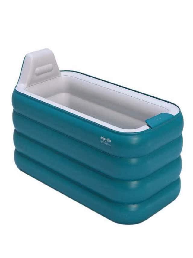泡澡桶大人充气浴缸加厚可折叠浴桶家用全身浴盆汗蒸宝宝洗澡神器