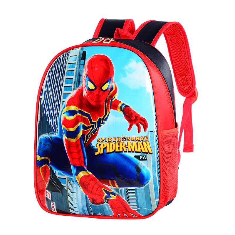 新款蜘蛛侠书包小学生男孩一二三四五年级双肩卡通背包防水耐磨轻