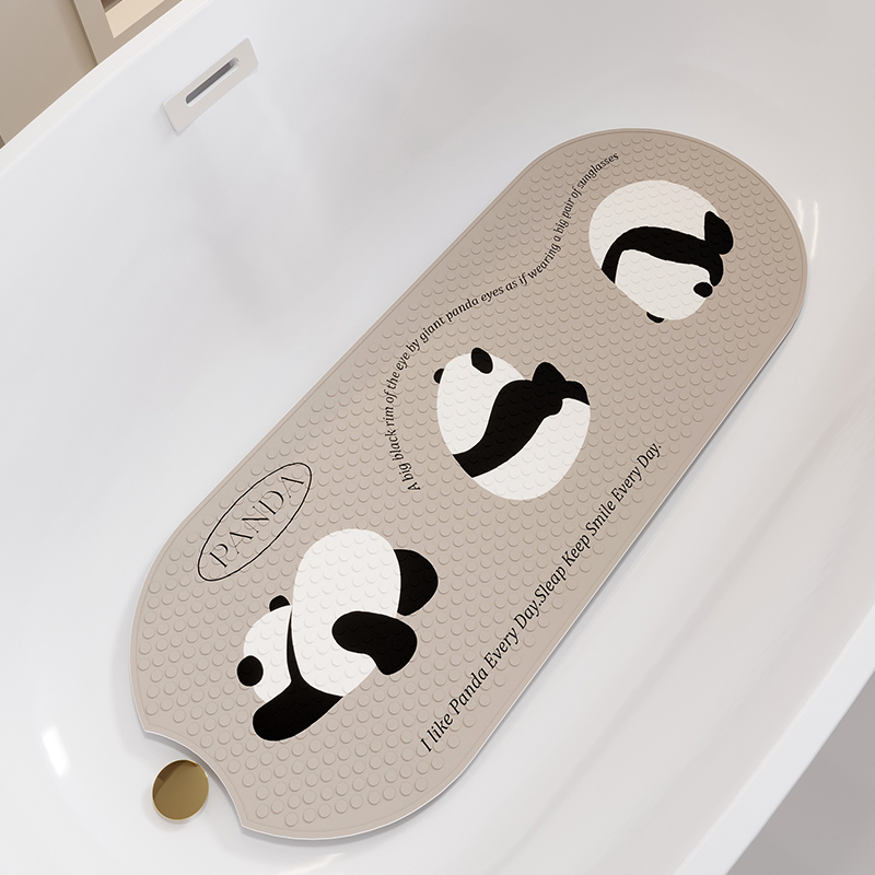 PVC浴室防滑地垫卫生间免洗可擦吸盘垫家用儿童洗澡浴缸按摩脚垫