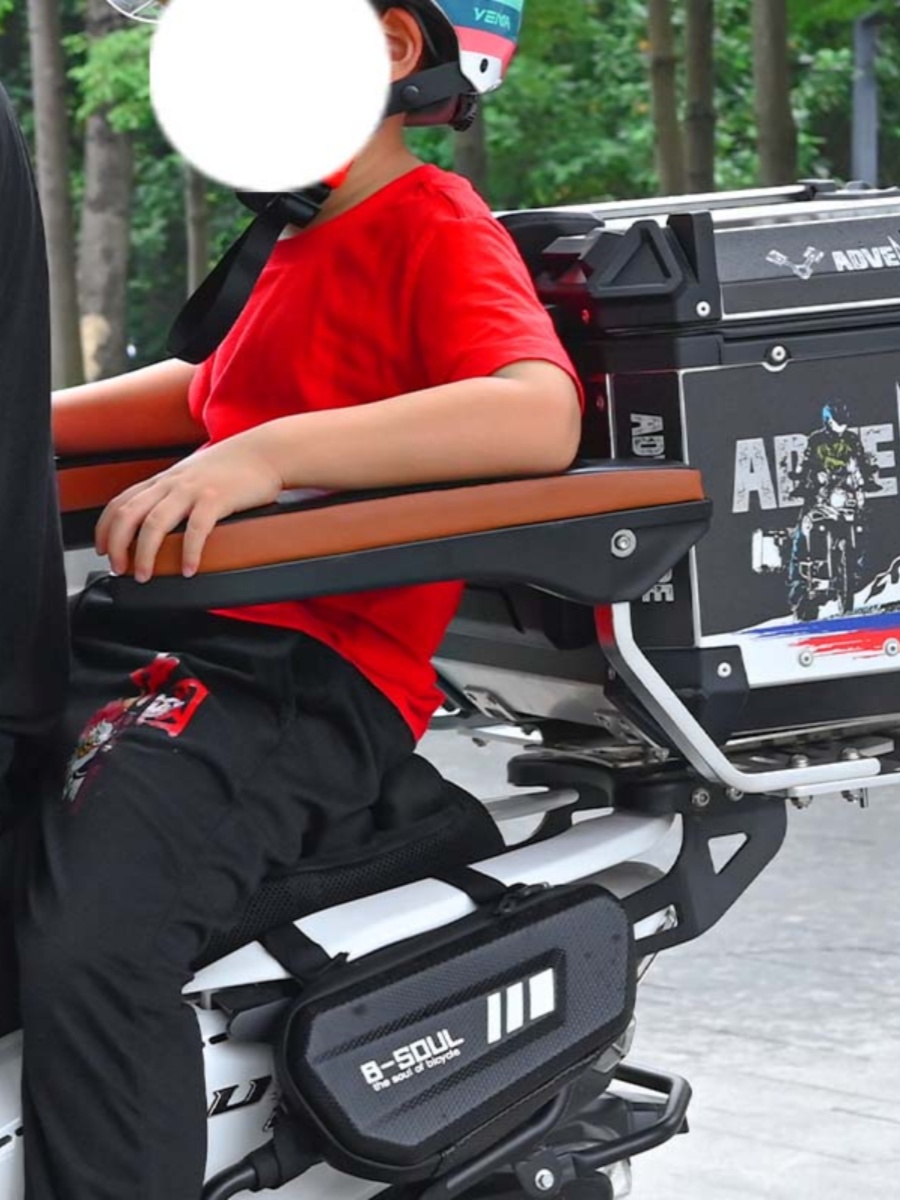 促摩托车后座安全扶手 可折叠拉力电动车踏板车UY 通用扶手改装配