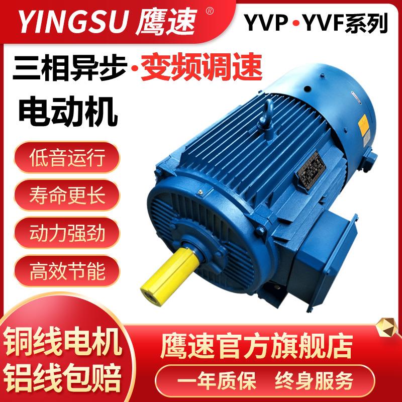 厂销YVF2-280S-4级75W YVP变频调速三相异步电动机 交流马达B35