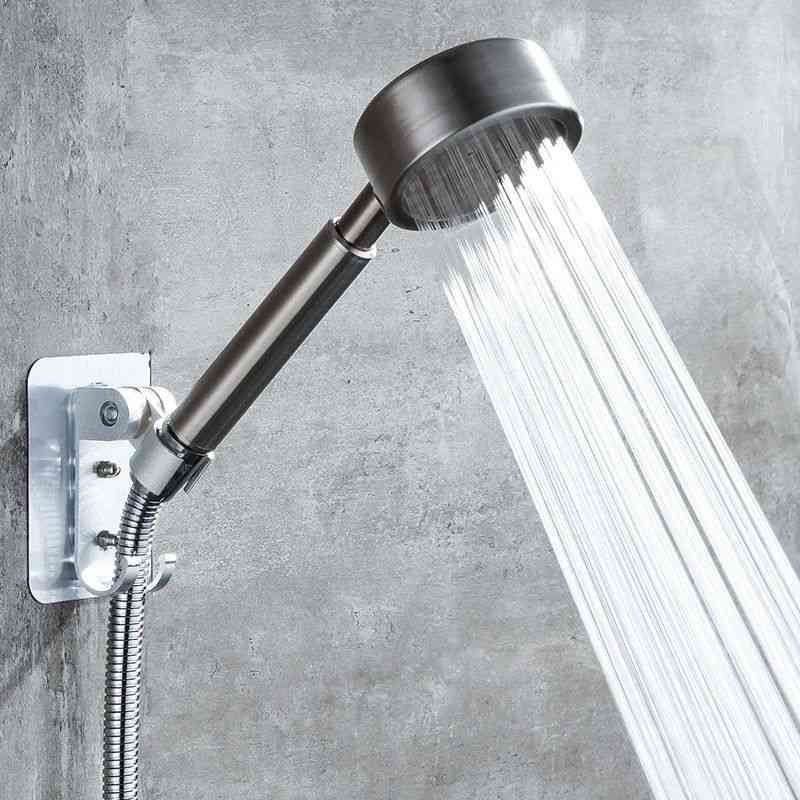 304不锈钢花洒喷头淋浴头增压浴室淋雨洗澡手持增压蓬头淋雨花洒