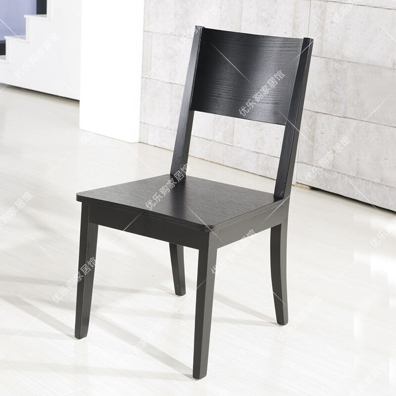新款现代简约实木餐椅时尚高档餐厅组合大小户型客厅靠背餐椅椅子