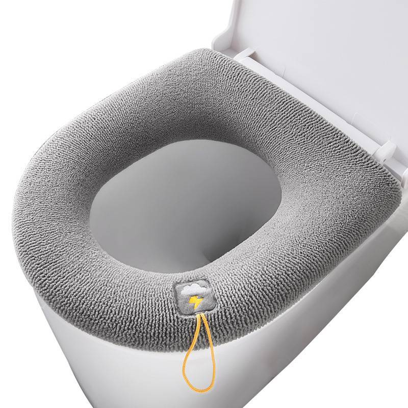 .桶坐垫四季通用加厚垫子坐便器套圈款家用垫圈智能防水厕所冬季.