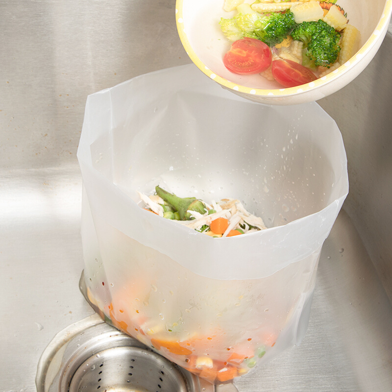 立式水槽垃圾袋茶渣沥水袋洗碗茶叶水池厨房防堵塞一次性过滤网袋