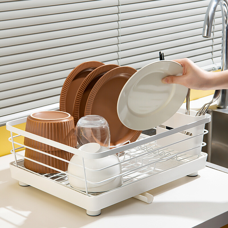 碗架厨房沥水架放碗碟筷置物架水槽台面滤水碗盘收纳架不锈钢晾碗