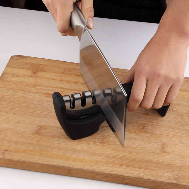 新款 器石家用菜刀厨房快速多功能手动开刃磨刀神器商用仅上家