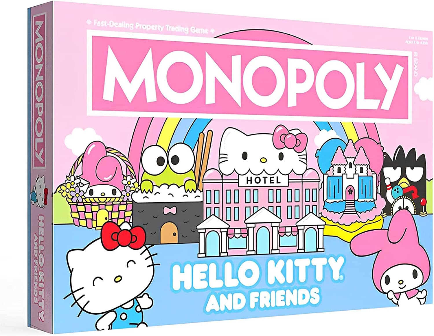 凯蒂猫与朋友大富翁强手棋桌面游戏玩具正品Hello Kitty Monopoly
