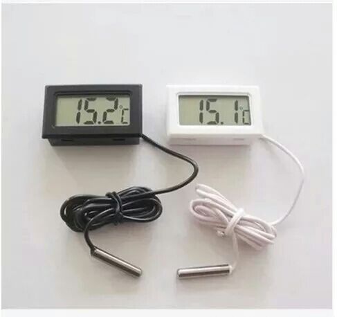 电子数显温度表 高精度感应温度计 传感器/浴缸/冰箱电子测温探头