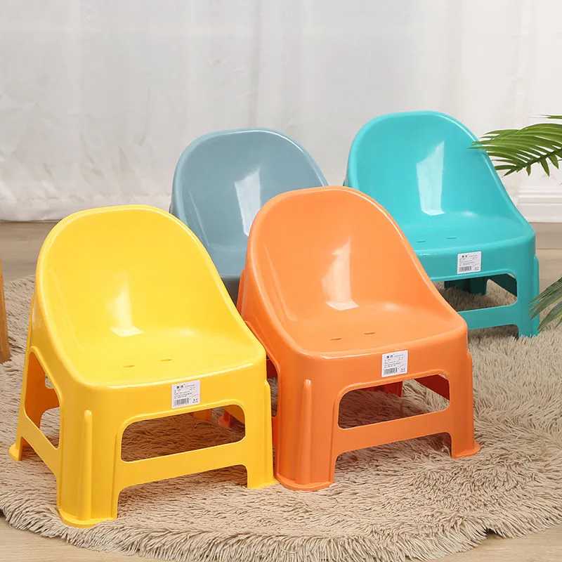 塑料凳子带靠背加厚款防滑椅凳成人可坐幼儿园小朋友小板凳椅新款