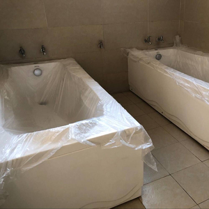 一次性浴盆膜浴缸膜塑料床单洗浴酒店旅行成人洗澡袋套保护隔离膜
