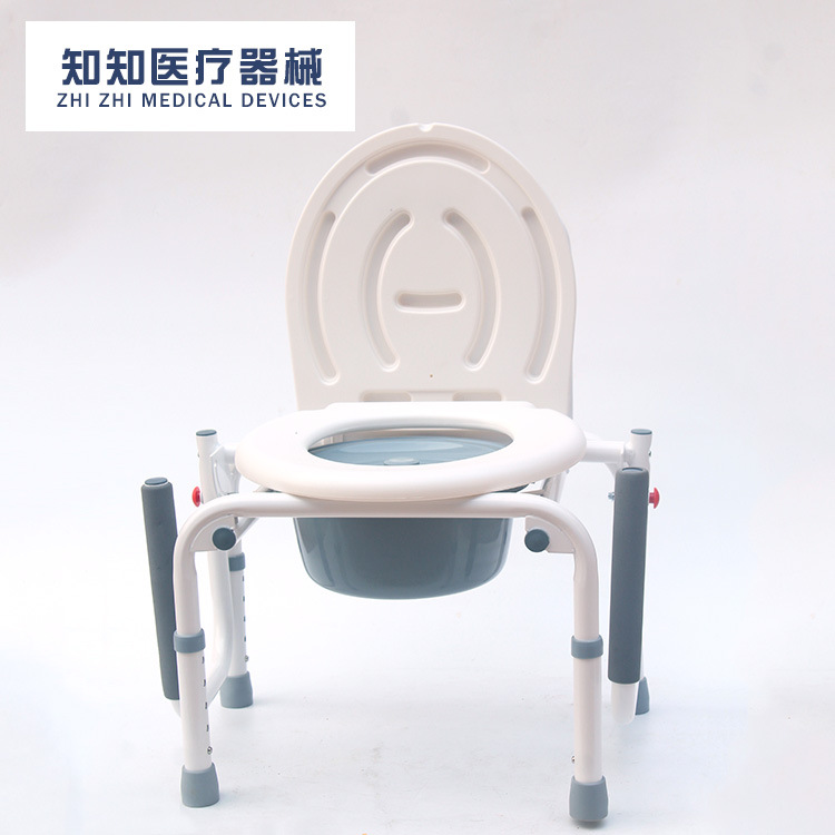 厂家直销活扶手坐便椅子 可移动便携式坐便椅 胖人残疾人马桶