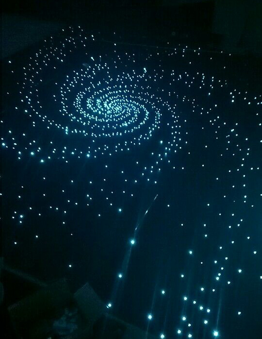 星空顶光纤灯LED满天星影音室KTV酒店会所星光顶灯饰流星宇宙漩涡