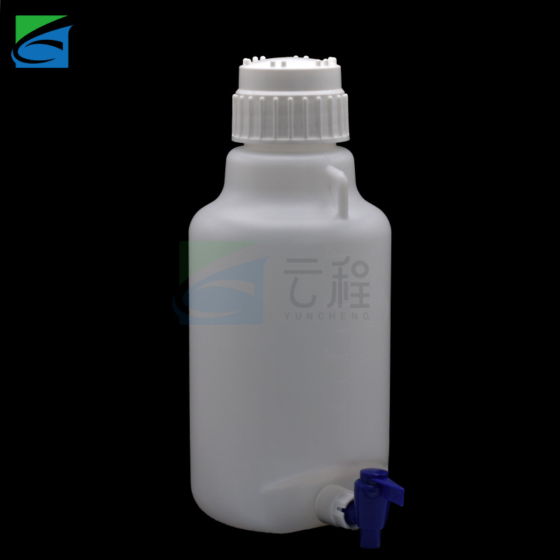塑料下口瓶 手提水桶 龙头瓶 储水桶 加厚圆形带盖放水桶5L 10L
