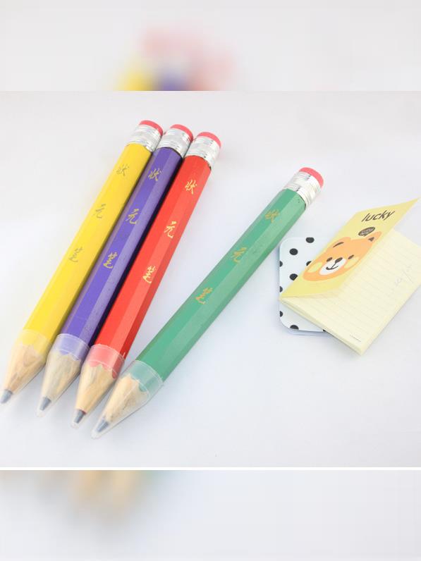 超大号铅笔学生文具个性大号铅笔状元笔创意儿童奖品学生庙会礼物