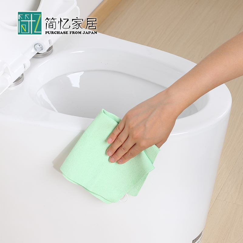 日本马桶专用百洁布卫生间专用清洁抹布多功能擦拭巾吸水强不掉毛