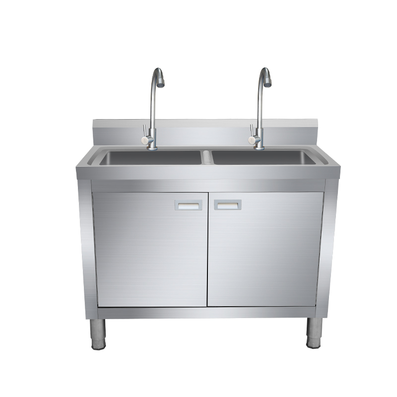 推荐不锈钢水槽水池柜厨房一体橱柜碗柜单双池洗菜盆工作台操作台