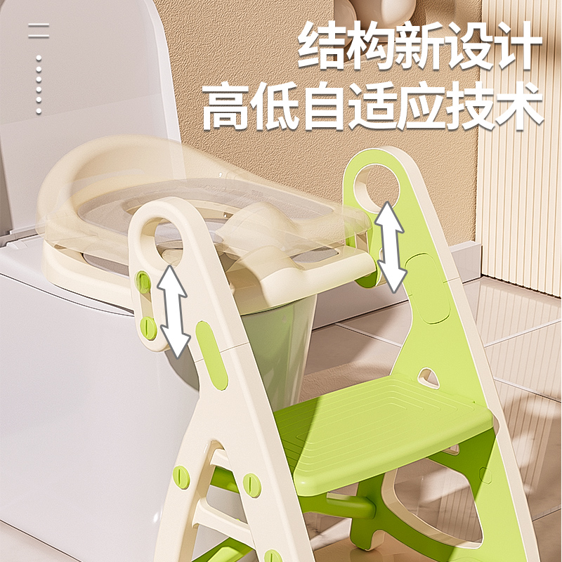儿童马桶楼梯式女宝宝q专用厕所男小孩辅助垫架阶梯踩脚凳坐便器