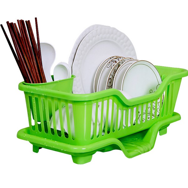 沥水碗架收纳篮水槽置物架厨房用品整理塑料放碗碟置物Z架子沥水