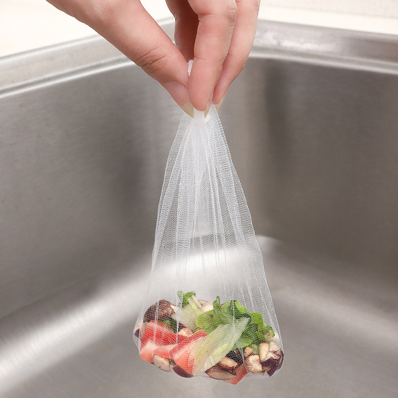 新品下水道过滤网厨房水槽水池一次性网兜洗菜网袋下水口