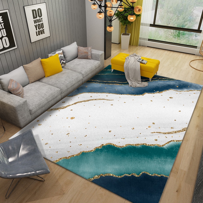新品【海鹰地毯】水晶绒轻奢简约客厅毯卧室地毯--水晶绒客厅地毯