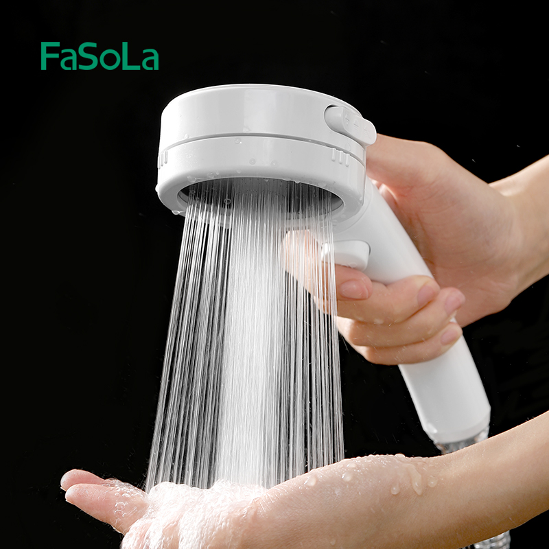 FaSoLa增压花洒家用浴室洗澡水龙头淋浴喷头手持卫浴莲蓬头喷淋头