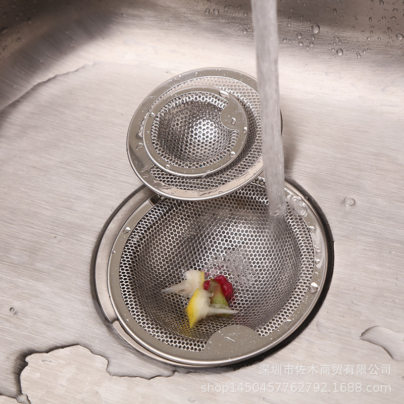 厨房水槽洗菜盆过滤器浴室水池毛发过滤网拖把池过滤网下水道地漏