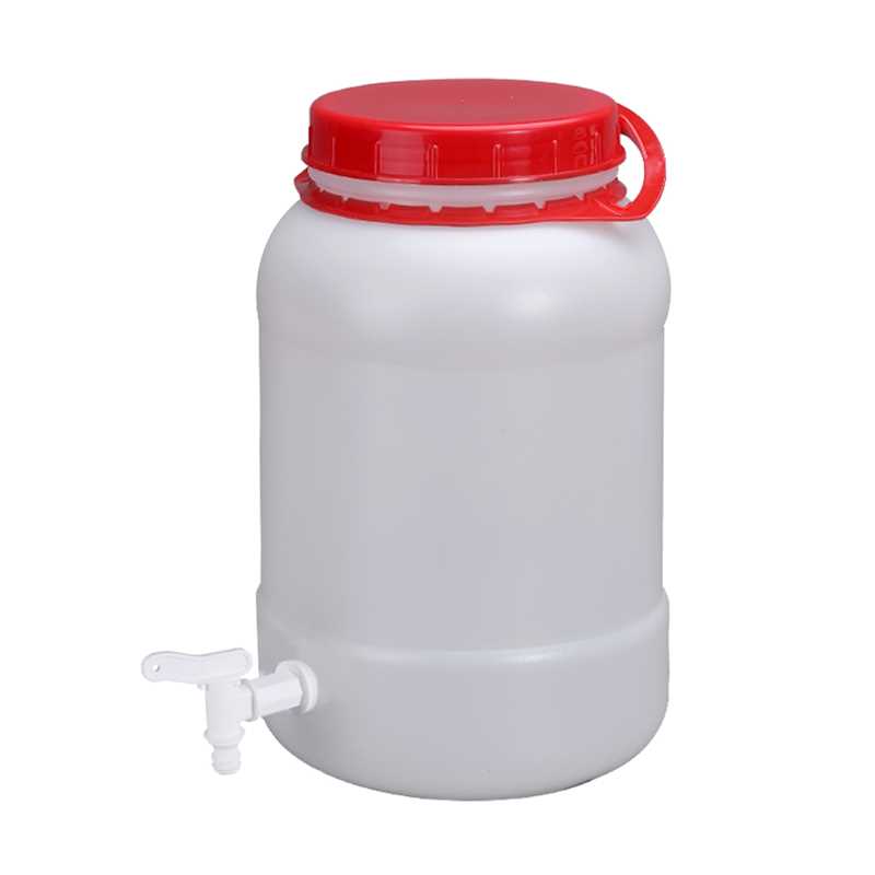 加厚水龙头塑料桶带嘴洗手桶家用户外车载储水桶带阀门水箱堆肥桶