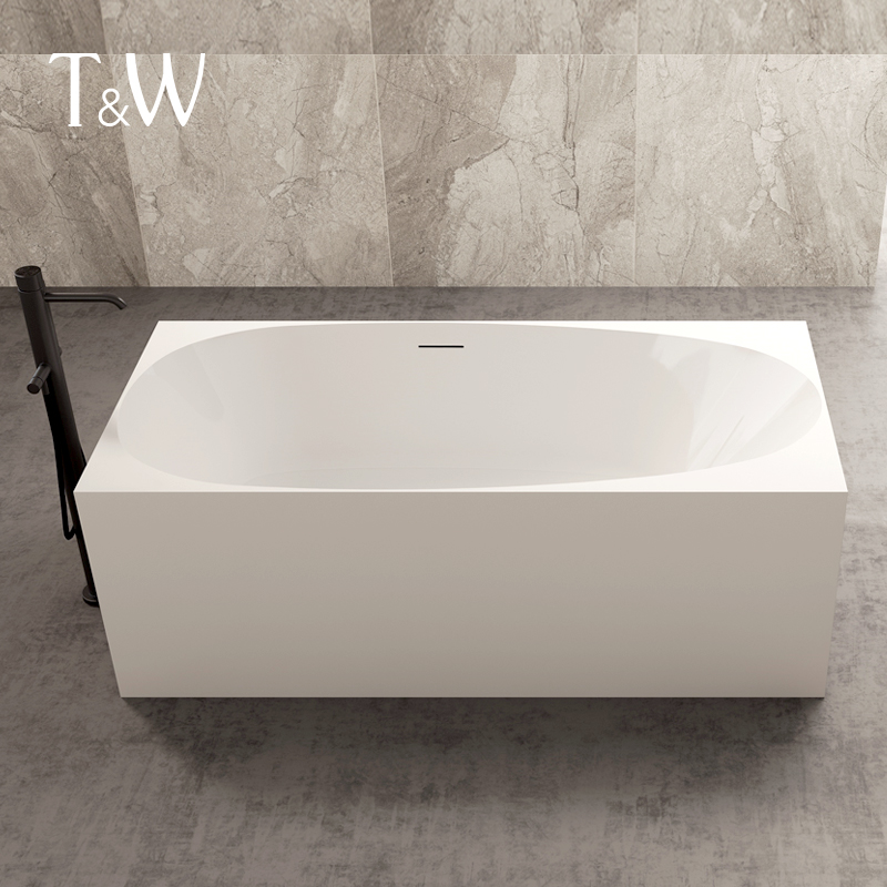 TW特拉维尔长方形亚克力浴缸家用小户型独立式卫生间酒店民宿浴盆