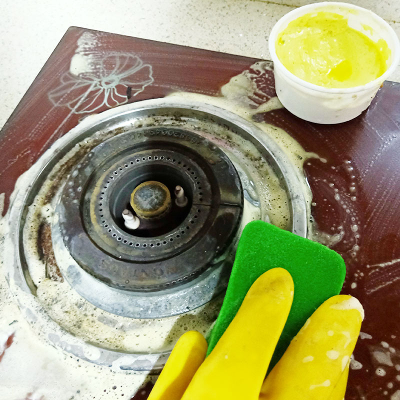 升级去污膏厨房油污水槽清洁膏不锈钢清洁剂黑垢除垢剂除锈杏华