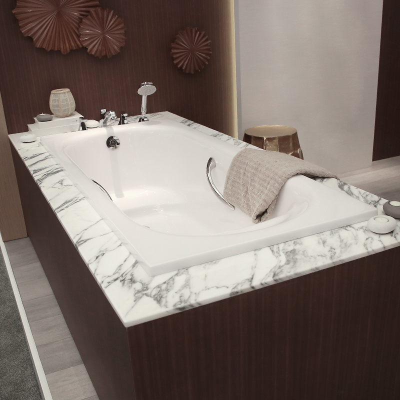 TOTO珠光浴缸嵌入式家用亲子泡澡日式浴池1.5/1.6/1.7米PPY1750HP