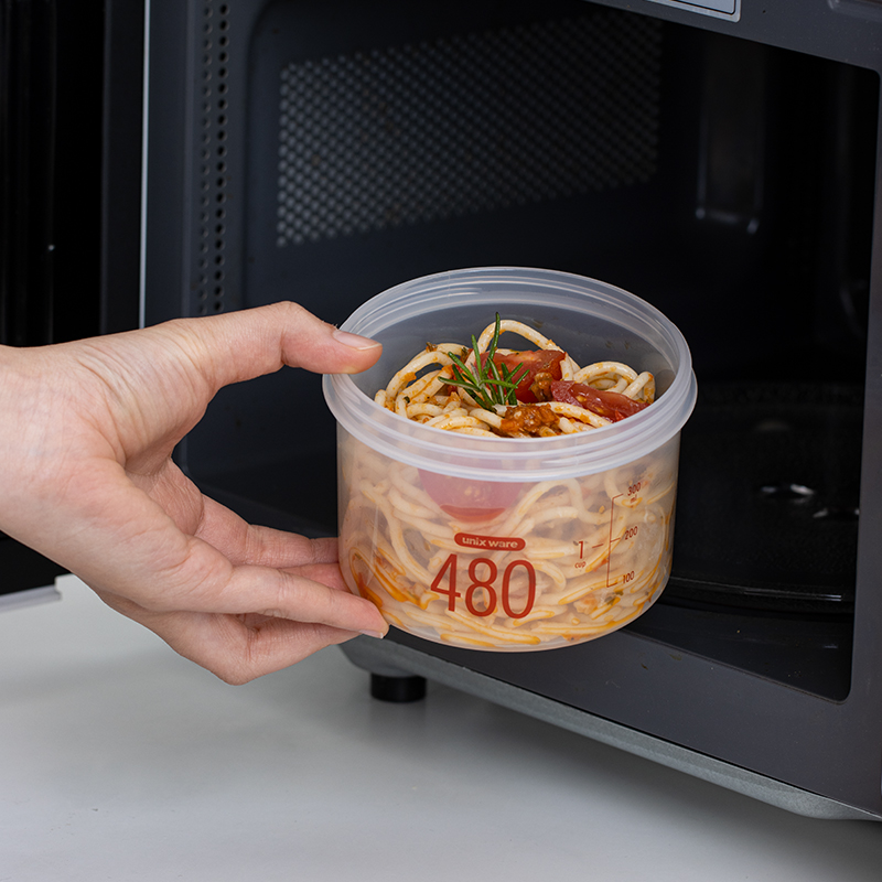 保鲜盒日本asvel可微波炉加热密封餐盒汤盒上班族便当盒塑料饭盒