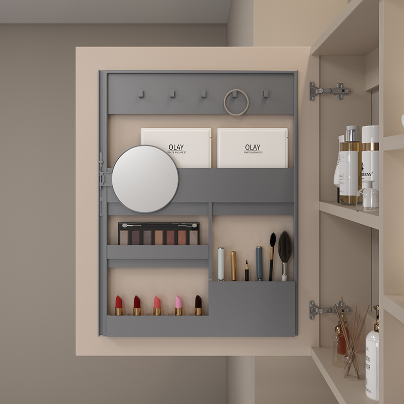 欧罗芬浴室柜组合奶油风洗脸洗手盆柜现代简约陶瓷一体洗漱台卫浴