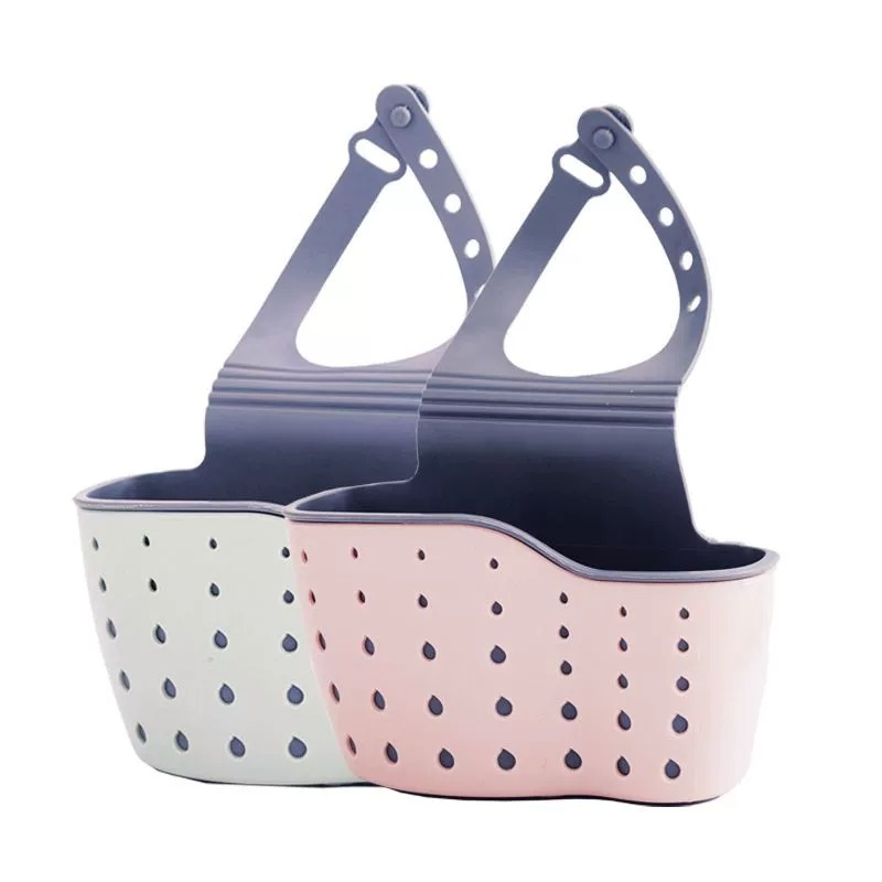 水槽沥水篮挂袋水龙头洗碗海绵收纳置物架厨房用品水池免打孔挂篮