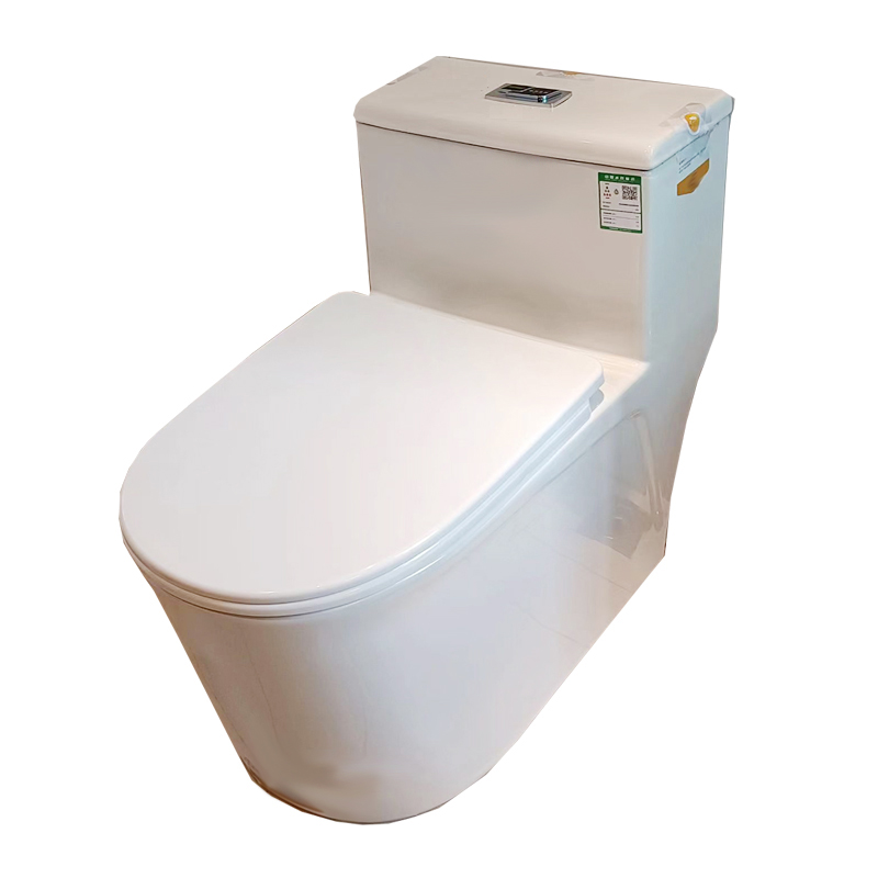 卫生间卫浴家用马桶超漩虹吸式大口径坐便器节水防臭静音成人浴室