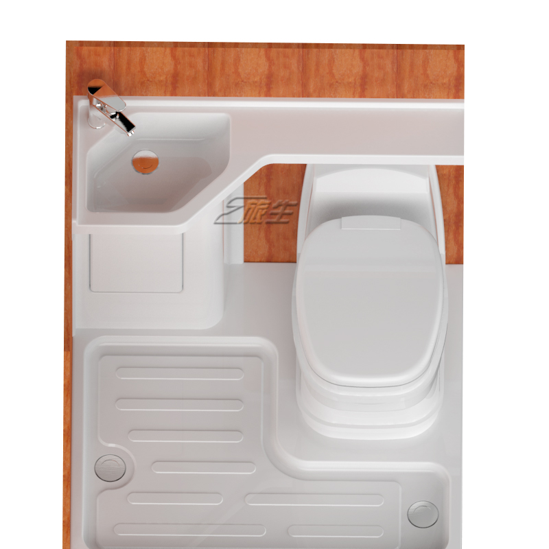 房车卫生间9字盆洗手台房车卫生间改装房车吸塑卫浴件改装配件