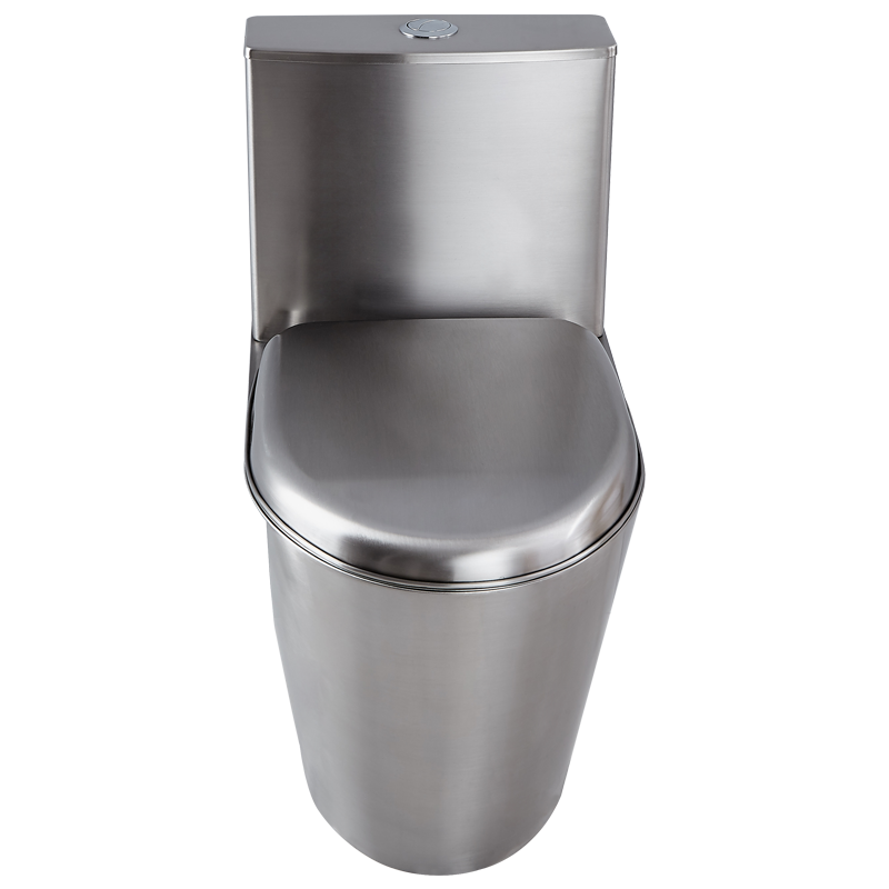 304不锈钢抽水马桶家用卫生间厕所坐便器防冻裂小户型座便器防臭