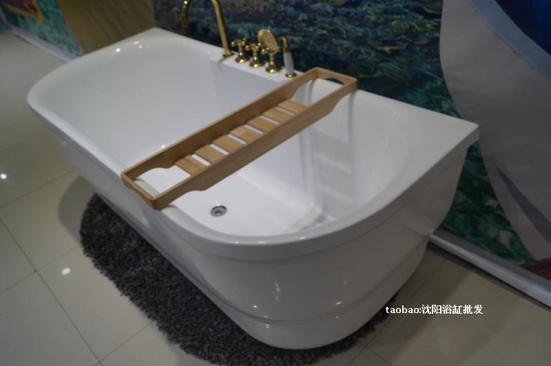 浴缸 温泉浴缸 沈阳浴缸1.2~1.7米独立浴缸/亚克力浴缸 压克力