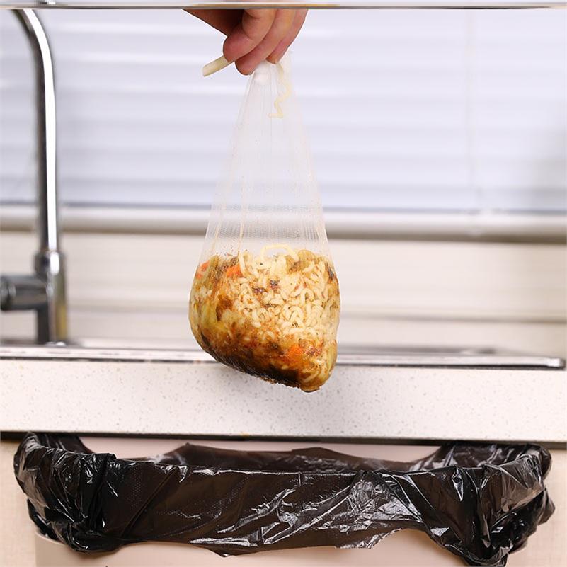 厨房剩菜垃圾残渣过滤网水池大号沥水网袋一次性水槽滤水三角篮