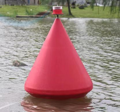 水面警示浮标 河道湖泊龙舟赛拦截隔离航标浮球 水上暗礁定位浮体