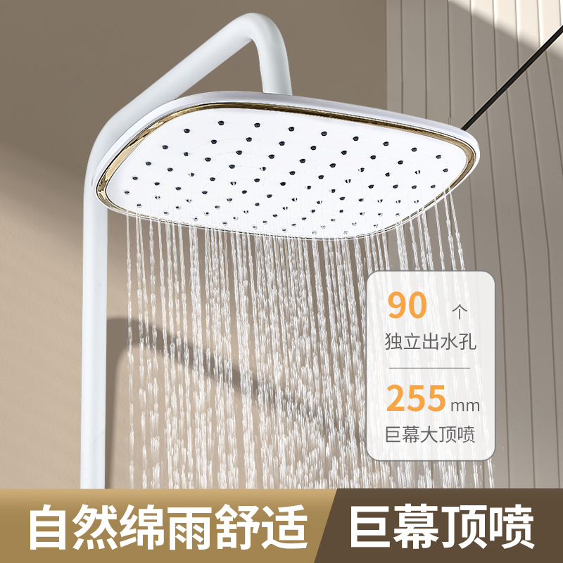 德国日本进口恒温淋浴花洒套装全铜淋雨喷头增压沐浴洗澡家用卫生