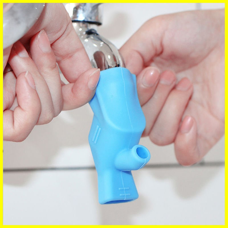 硅胶水龙头延伸器接头导水槽防溅神器引水延长器水嘴儿童宝宝洗手